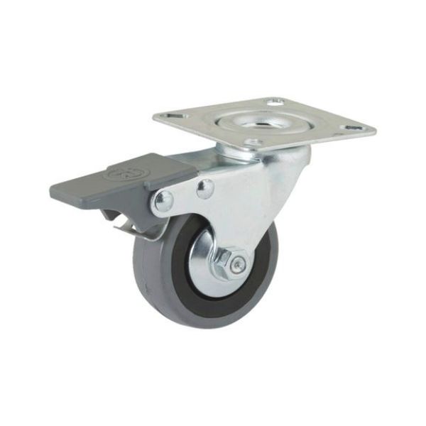 Picture for category Guide furniture wheel rotatable plate+fixing brake