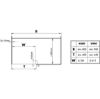 Corner cupboard fitting VS COR Fold  - CRNCPBRDSLIDFITT-PULLOUTFR-WACO-800-R