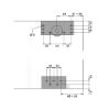 Sliding door fitting for external doors - SLIDDRFITT-RSB85-HV-2D-DT25MM