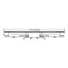 Sliding door fitting for external doors - SLIDDRFITT-RSB85-HV-2D-DT25MM