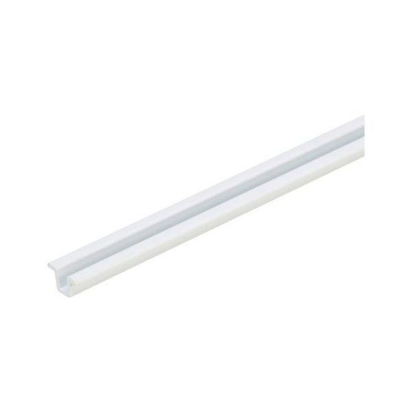Sliding door fitting guide rail SB 20 E - AY-GUIDERAIL-SLIDDR/SB20E-PVC-WHITE-3M