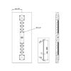 Alignment fitting - AY-ADJUSTMENTFITTING-SLIDDR-11X11