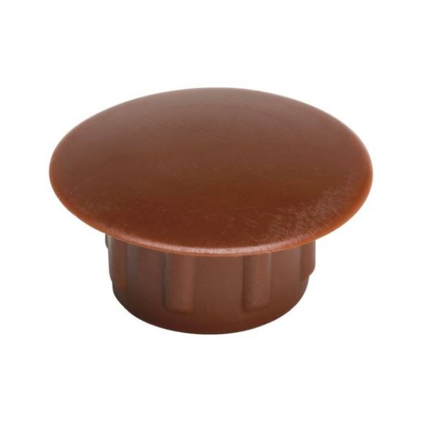 Cover cap - CAP-PE-BROWN-D8/13XL5MM