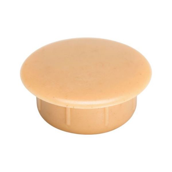 Cover cap - CAP-PE-(OAK-LIGHT)-D12/16XL5MM