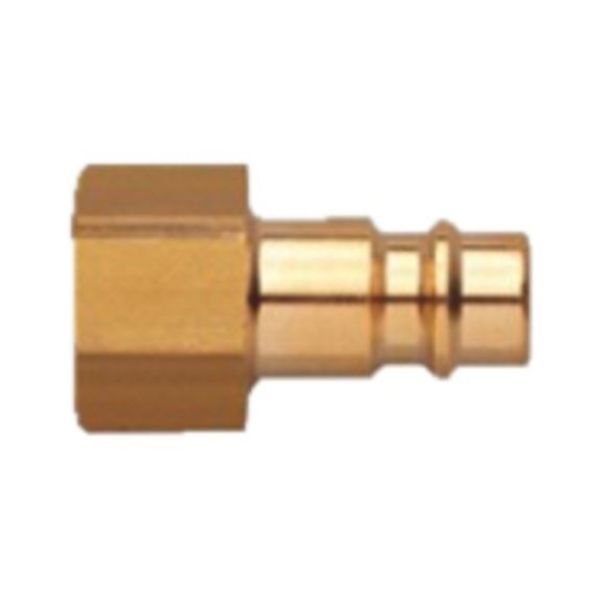 Female thread plug-in nipple - NPL-PN-BRS-IT-G3/8IN
