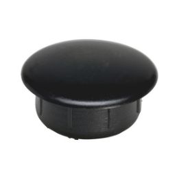 Cover cap - CAP-PE-BLACK-D12/16XL5MM