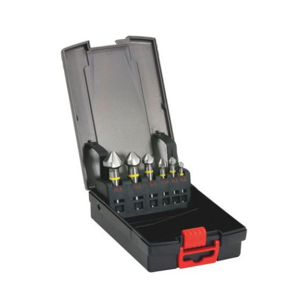 Picture for category Conical countersink assortment HSS, yellow ring
