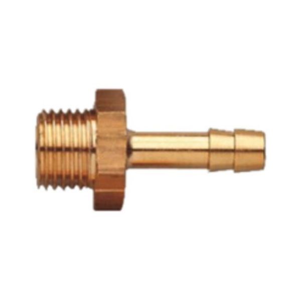 Screw-in fitting for pneumatic air - NOZ-THR-PN-BRS-WS19-G3/8IN-9MM