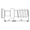 System bolt - AY-SYSBLT-SYSCON-SV20E-PZ2-ST-(ZN)