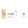 Insertion bolt - SHLFSPRT-ZD-(HDG)-FB-BOLT-SIMPLE-D5X12,5
