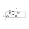 Angle connector Spez-V - BRKTJNT-(SPEZ-V)-BLACK