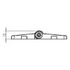 Angle connector Spez-V - BRKTJNT-(SPEZ-V)-BLACK