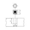 Expanding socket - ECCON-SPRDSLEV-BRS-DRL8MM-(THR-M6X9)