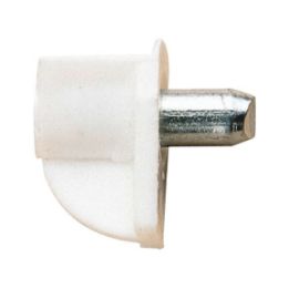 Plastic shelf support - SHLFSPRT-INSERT-PLA-TRANSPARENT-PLUGD5