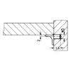 Shelf support - SHLFSPRT-INSERT-ZD-(BRN)-PLUGD5