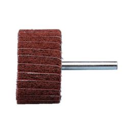 Combined abrasive fleece/cloth matting body (mixed corundum) - MATTBDY-COMBI-G180/150-60X40X6MM