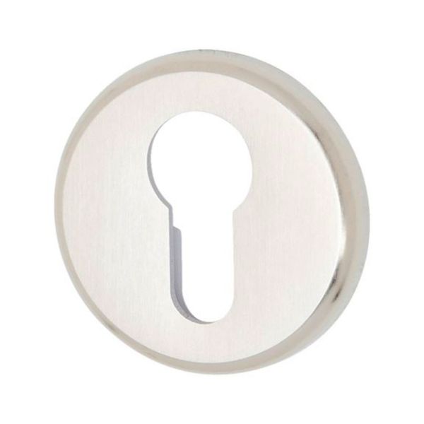 Rosette pair, rounded - DH-ZD-KEYROS-ROUND-CK-(NI)-MATT