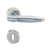 Rosette pair, rounded - DH-ZD-KEYROS-ROUND-CK-(NI)-MATT