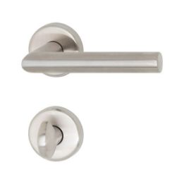Door handle  A 205 - DH-A2-A205-CLICKFIX-ROS-WC-MATT