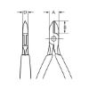 Electronic side cutters, pointed head - SDCTR-EL-SP-SMALFAC