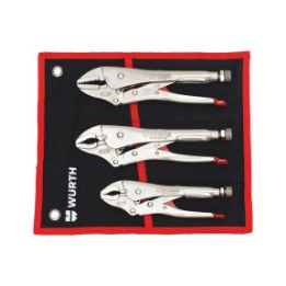 Locking pliers set - LOKPLRS-SET-3PCS