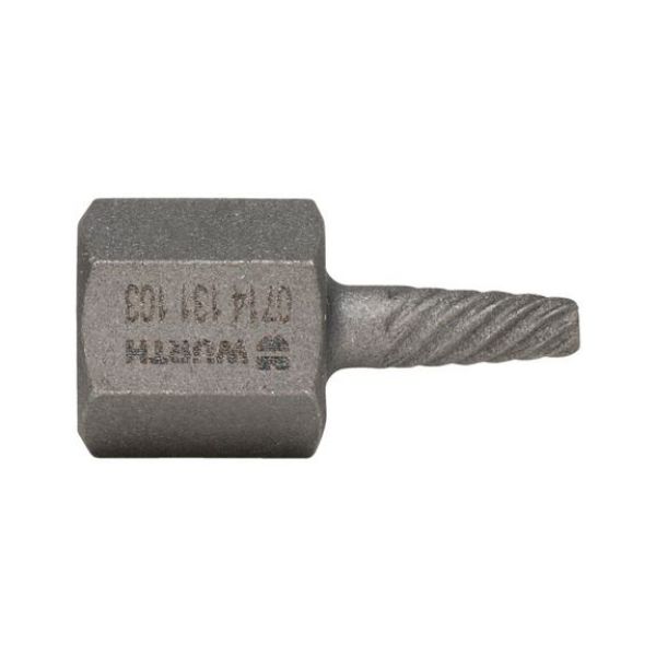 Internal extractor, hexagonal, short - EXTRIN-SHORT-HEX-WS13-L28-D4