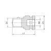 1/2&quot; power connector - ADAPT-(1/2-3/4IN)
