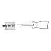 Release tool - RLSETL-1NOTCH-DUCON-1563-0,8MM