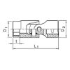 3/8&quot; cardan joint insert - CRDNJNT-3/8IN-WS12