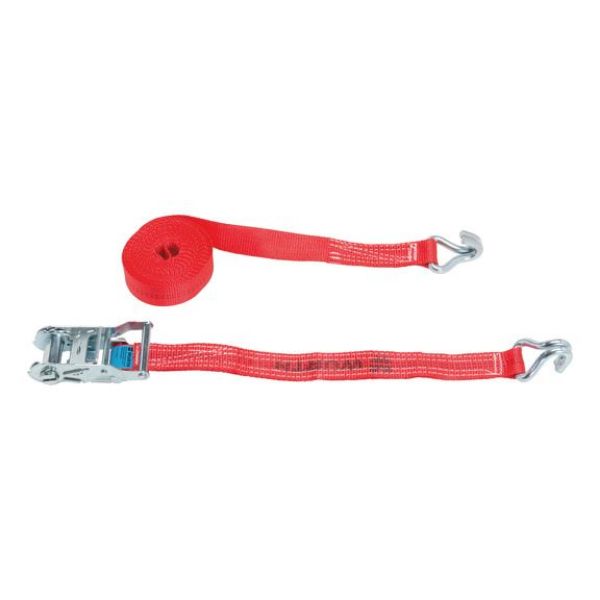 Picture for category Ratchet lashing belt, two-piece double claw hook