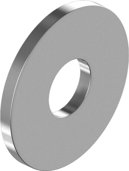 Washer with large outside diameter Stainless Steel, A2