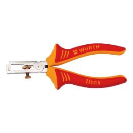 VDE wire stripping pliers, IEC 60900 - WRESTR-ADJ-VDE-160MM