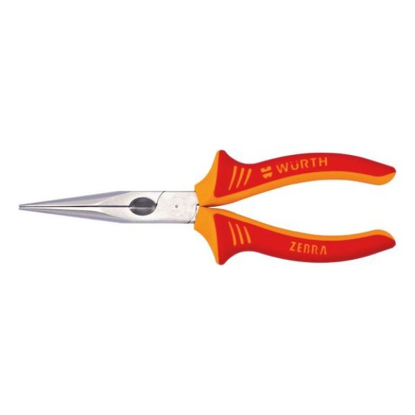 VDE snipe nose pliers DIN ISO 5745, IEC 60900 - FLRDPLRS-VDE-40DGR-L210MM