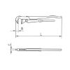 90&deg; corner pipe wrench - PIPGRP-KNEE-90DEGREES-(1 1/2IN)