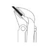 45&deg; corner pipe wrench - PIPGRP-KNEE-45DEGREES-(1 1/2IN)
