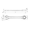 Ratchet combination wrench - RTCHCOMBIWRNCH-16MM