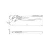 Water pump pliers DIN ISO 8976 - WTRPMPPLRS-COBRA-560MM