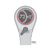 Ratchet combination wrench - RTCHCOMBIWRNCH-SWITCHABLE-SNAPRG-WS13MM
