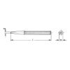 Drift punch According to DIN 6458 - DRFTPNCH-2-L120MM