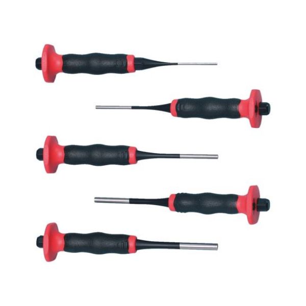 Picture for category Pin punch assortment with 2-part handle, 5 pieces
