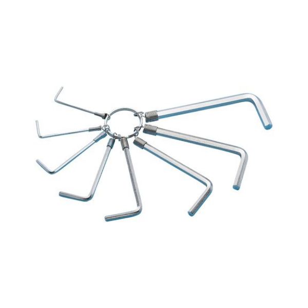 Picture for category Allen key set on ring 8 pcs.