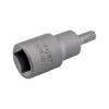 1/2 inch socket wrench insert TX with hole - SKITWRNCH-1/2IN-TX45-HOLE-55MM