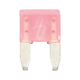 Flat blade fuse MINI Silver - FLBLDEFSE-MINI-SILVER-PINK-4A