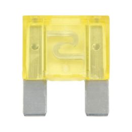 Flat blade fuse MAXI Silver - FLBLDEFSE-MAXI-SILVER-YELLOW-20A