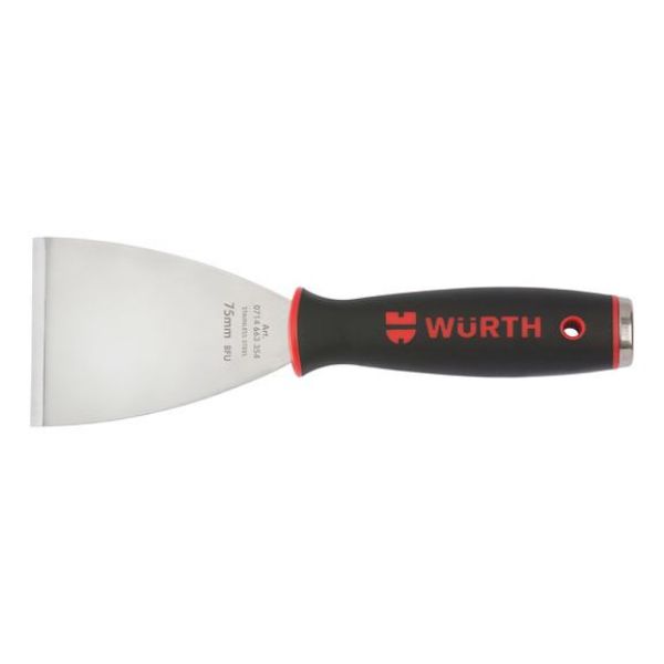 Stainless steel impact scraper - UNISCPR-IMPACTCAP-W75MM