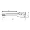 1/2&quot; socket wrench insert - SKTWRNCH-1/2IN-XZN-M5X60
