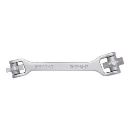 Oil drain plug wrench, 8-in-1 - SPN-OILDRNPLG-8FOLD