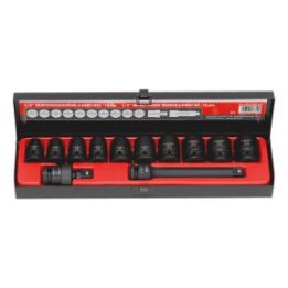 1/2-inch impact socket wrench assortment - IMPSKTWRNCH-1/2IN-SET-12PCS