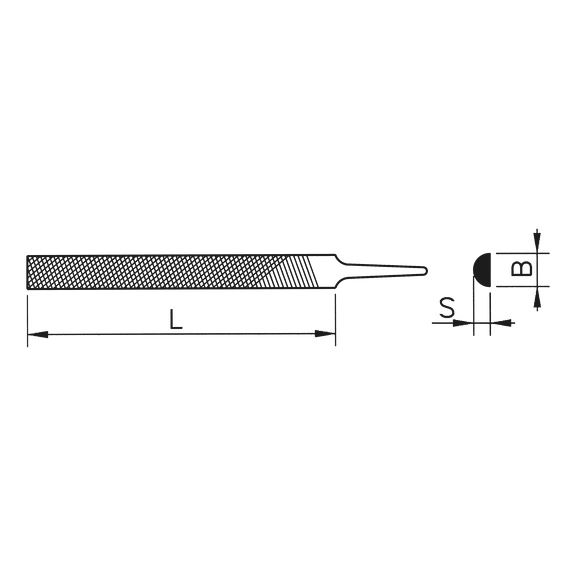 WÜRTH Malta Online Shop-Half-round file