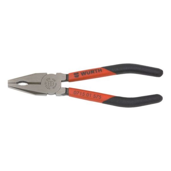 Combination pliers DIN ISO 5746 - COMBIPLRS-BLACK/RED-L200MM